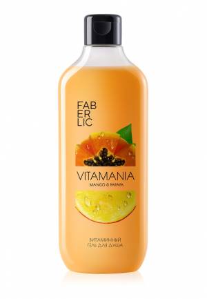 Витаминный гель для душа «Манго и папайя» Vitamania, 380 мл