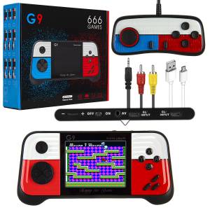 Игровая приставка G9 для 2 игроков (красный)