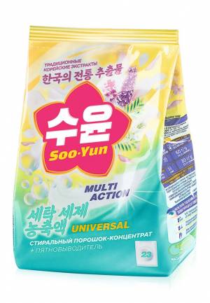 Стиральный порошок-концентрат универсальный Soo-Yun, 800 г