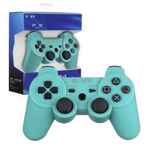 Джойстик PS3 (Bluetooth) беспроводной зеленый