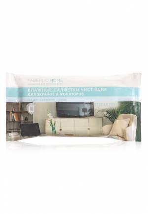 Влажные салфетки для экранов и мониторов Faberlic Home, 30 шт