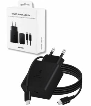 Переходник  СЗУ Samsung 45W EP-T4510 Type-C черный